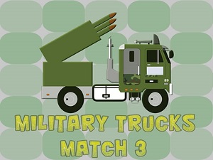 Military Trucks Match 3